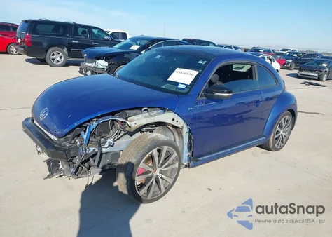 2014 Volkswagen Beetle 2.0T R-Line z USA, uszkodzony, nr VIN 3VWVS7AT9EM626861